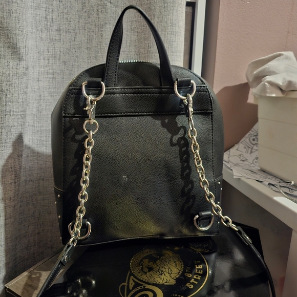 Cynthia Rowley Black Studded Backpack - Picture 3 of 3